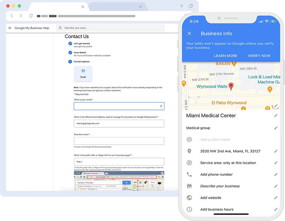 Google My Business Reinstatement Service