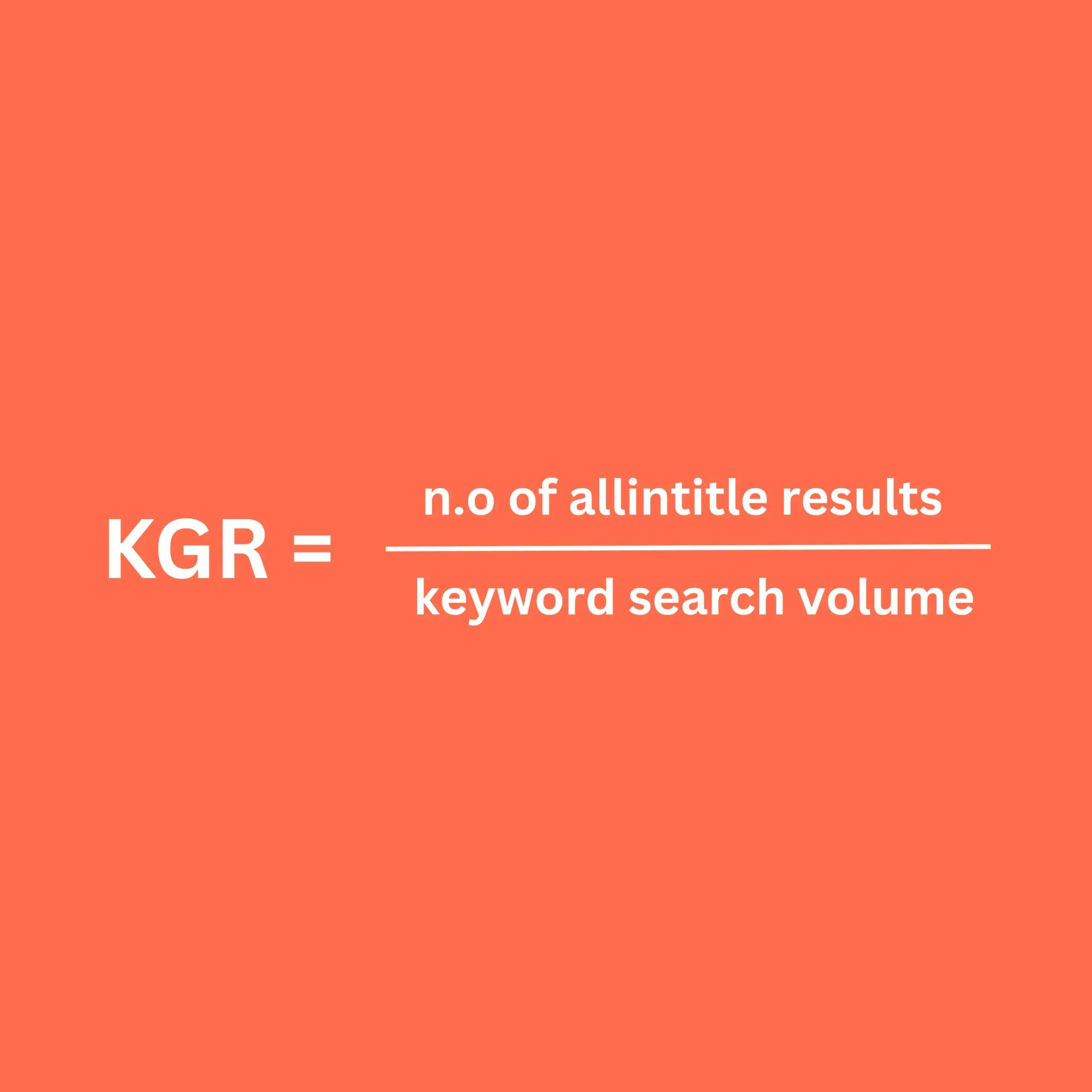 keyword golden ratio calculator and formula