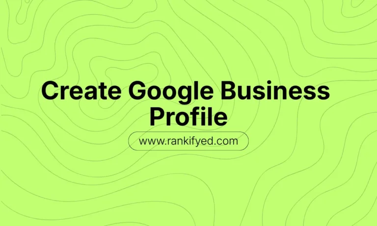 create google business profile