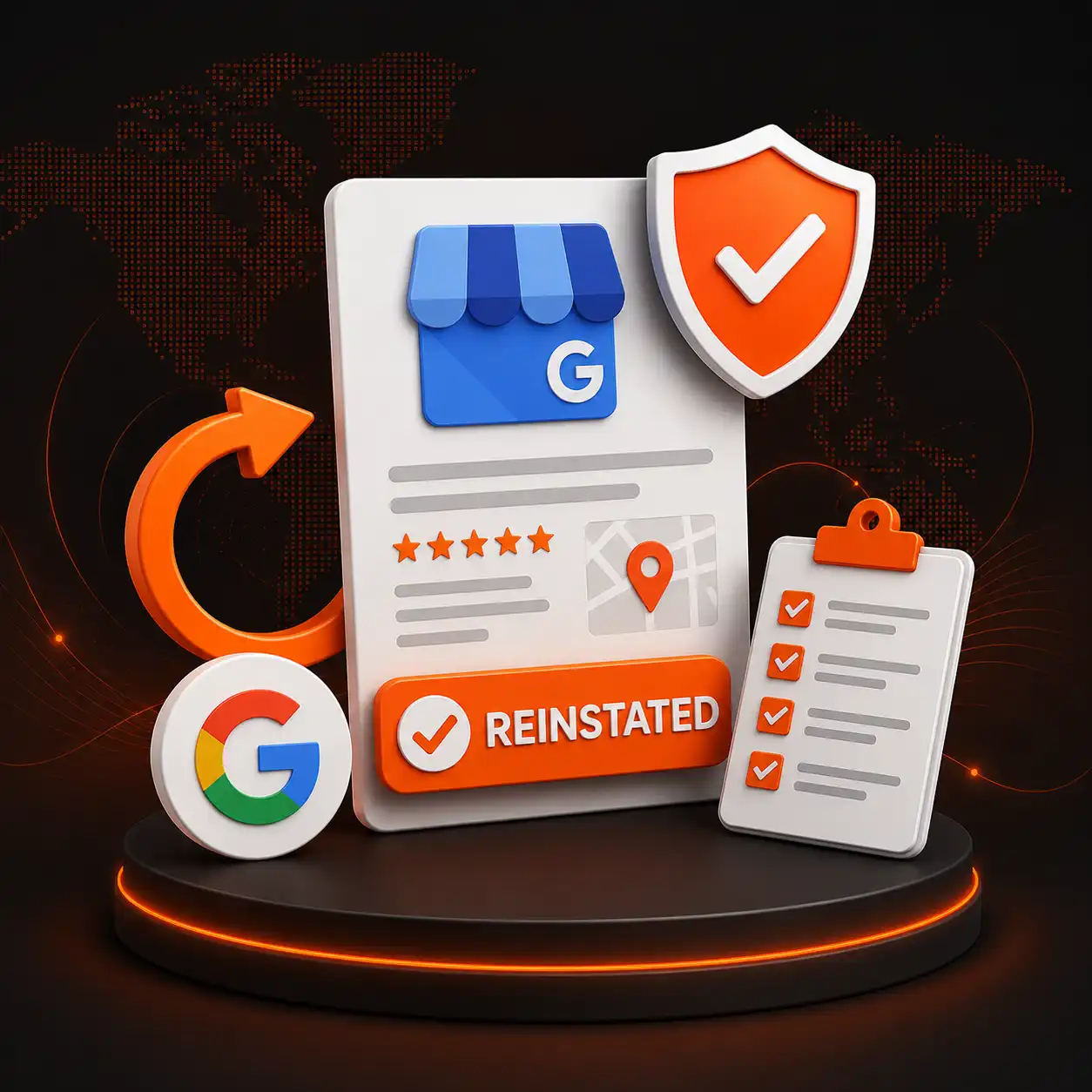 Google Buisnes Profile Reinstatement services