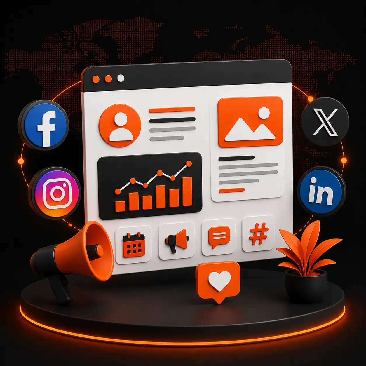 Social Media Marketing and Management services